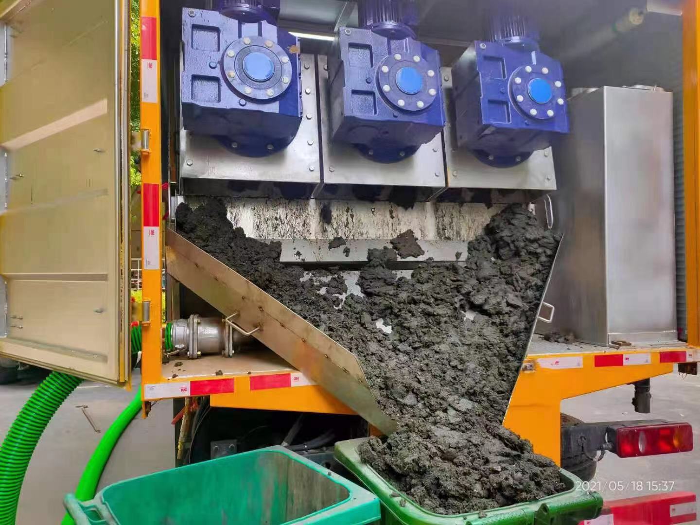 铜鼓化粪池清掏城市维护站-泥浆净化干湿分离处理